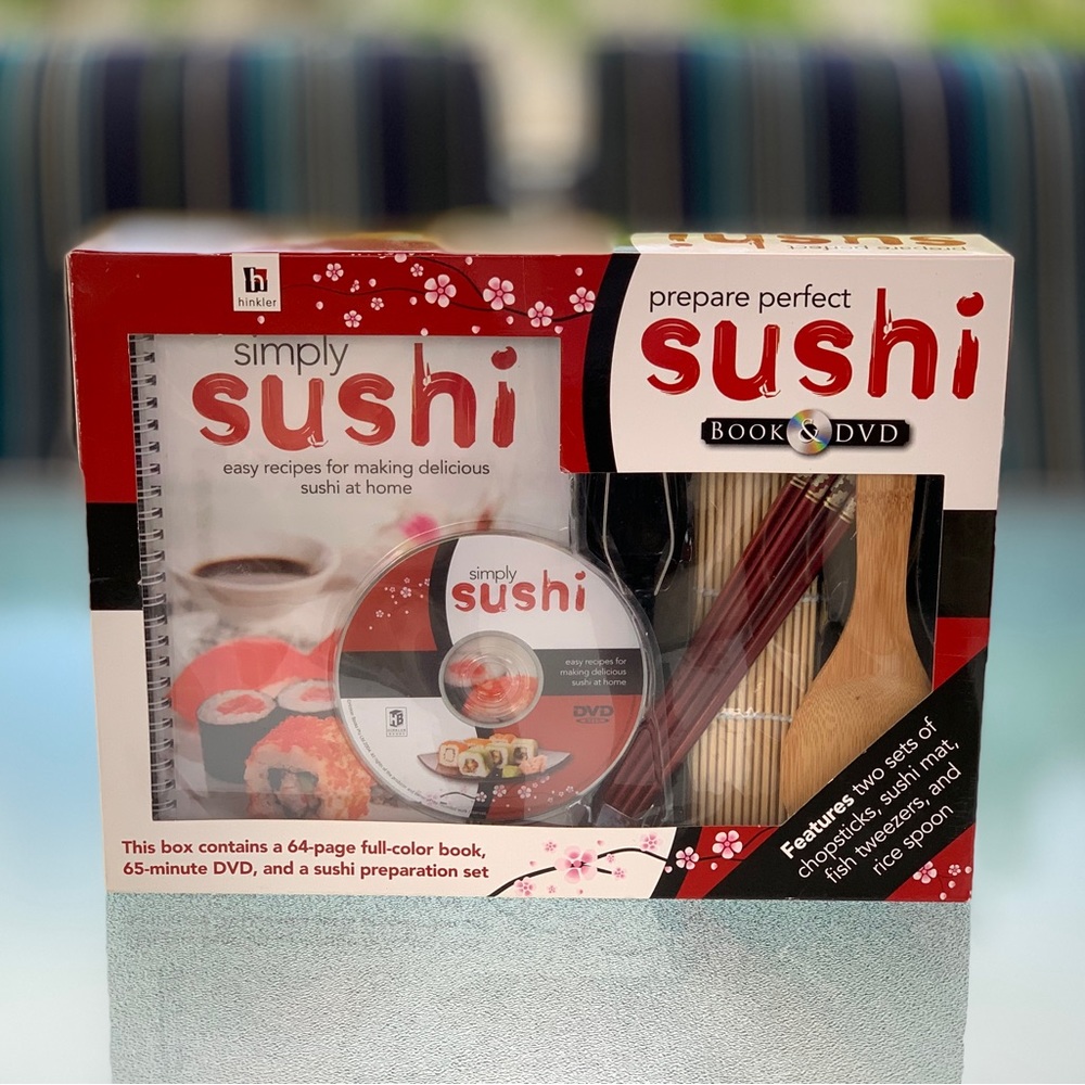 Simply Sushi Preparation Instructional Set